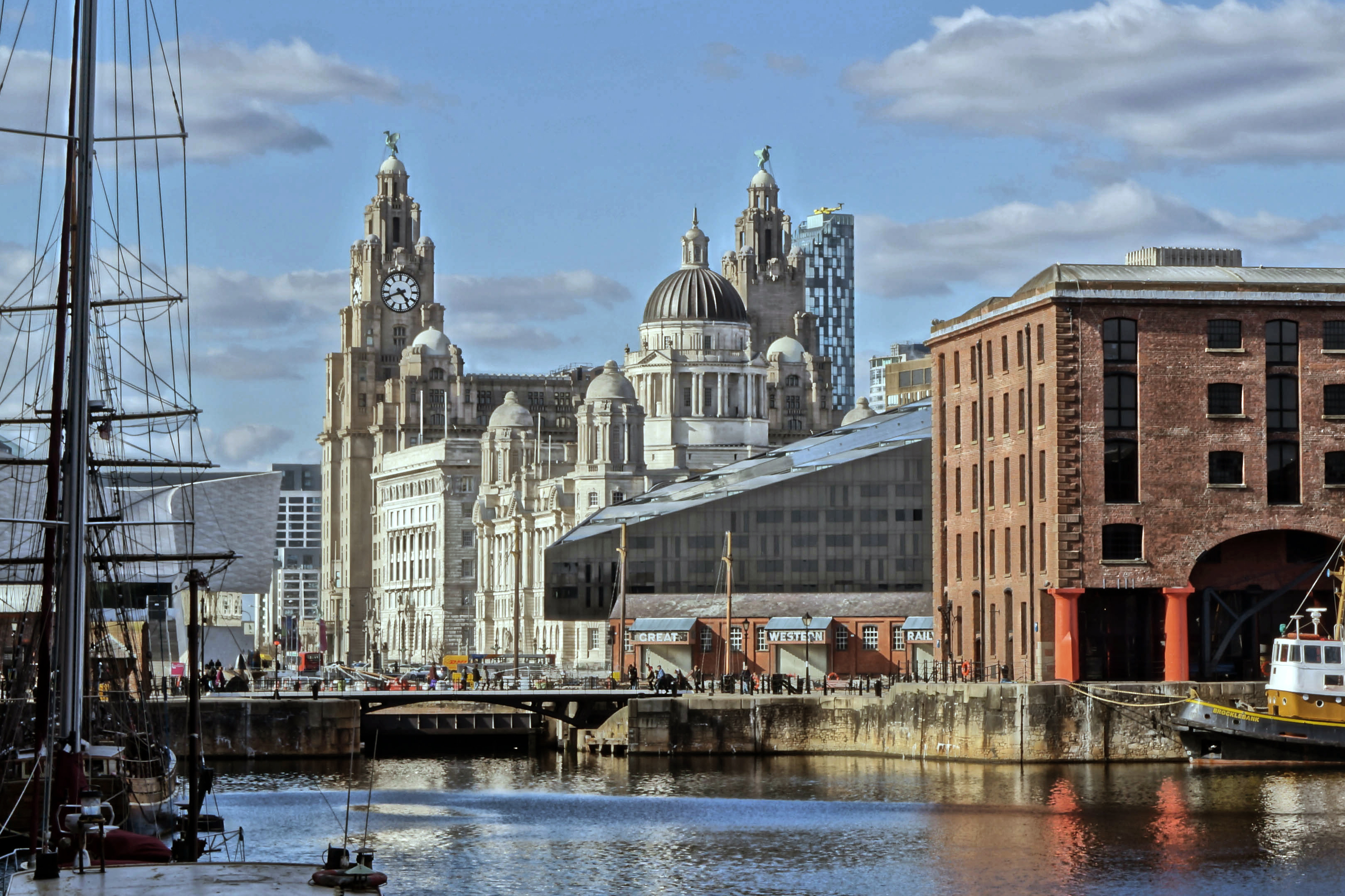 Liverpool city view